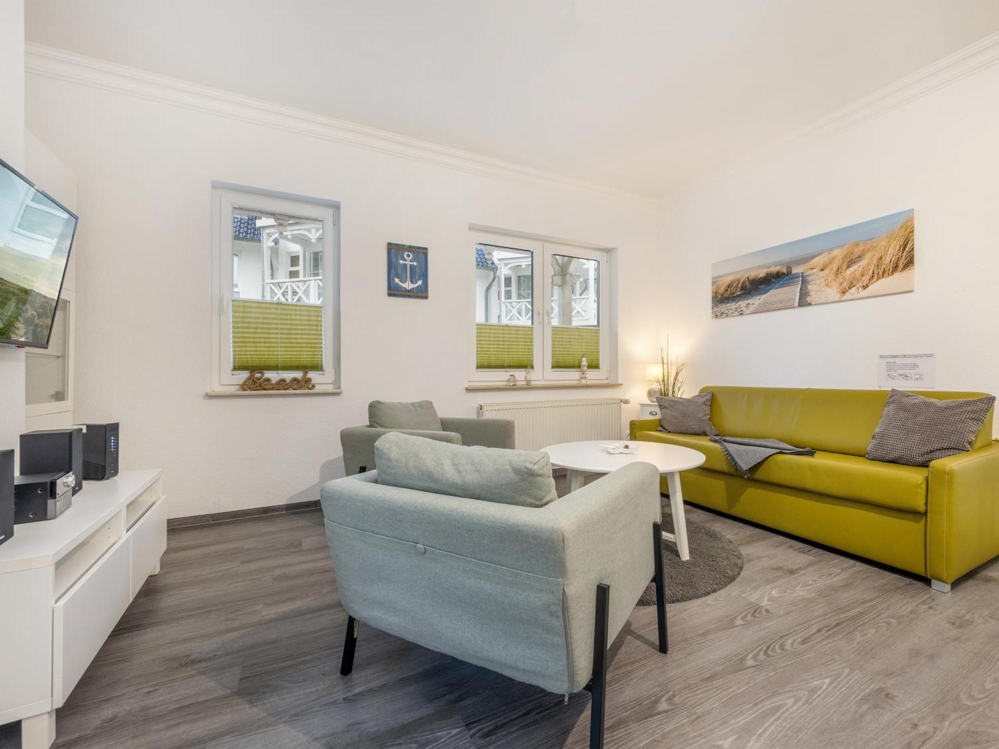 Ferienwohnung Duene In Der Residenz Clara Sophia Остзебад Бинц Екстериор снимка