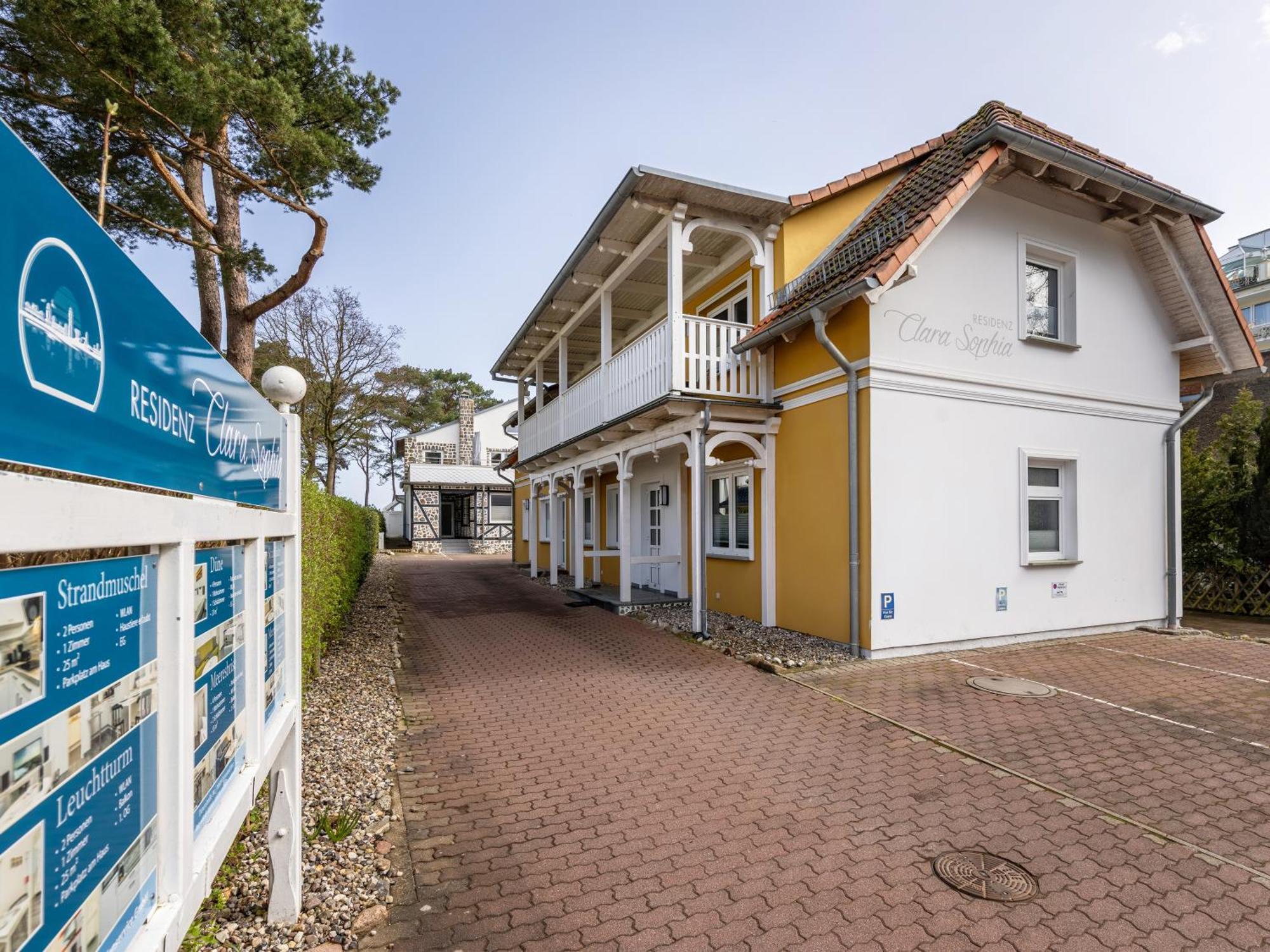 Ferienwohnung Duene In Der Residenz Clara Sophia Остзебад Бинц Екстериор снимка